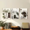 3pcs Italy Cityscape Oil Painting Canvas Framed 50x70cm- High Quality Print 100% Australian Made Wall Canvas Ready to Hang