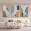 3pcs Abstract Art Prints, Modern Vintage Style Canvas Framed 50x70cm- High Quality Print 100% Australian Made Wall Canvas Ready to Hang
