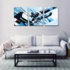 3pcs Urban Architecture, Abstract, Wall Art Set Canvas Framed 40x60cm - High Quality Print 100% Australian Made Wall Canvas Ready to Hang