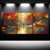 3pcs Forest Walk Canvas Framed 50x70cm- High Quality Print 100% Australian Made Wall Canvas Ready to Hang