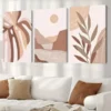 3pcs Bohemian Style Painting Art Canvas Framed 50x70cm- High Quality Print 100% Australian Made Wall Canvas Ready to Hang - Image 3