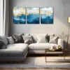 3pcs Good-Looking Artwork, Abstract Patterns Wall Art Set Canvas Framed 40x60cm - High Quality Print 100% Australian Made Wall Canvas Ready to Hang