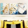 3pcs The plum chart, (1) Wall Art Set Canvas Framed 40x60cm - High Quality Print 100% Australian Made Wall Canvas Ready to Hang - Image 2
