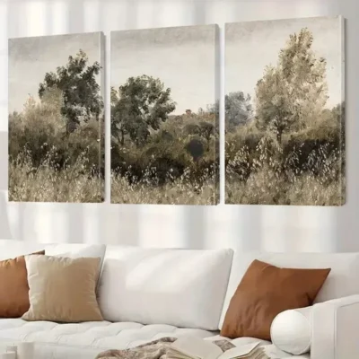 3pcs Framed Landscape Canvas Framed 50x70cm- High Quality Print 100% Australian Made Wall Canvas Ready to Hang