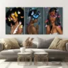 3pcs Butterfly Elegance Modern Canvas Framed 50x70cm- High Quality Print 100% Australian Made Wall Canvas Ready to Hang