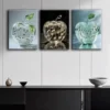 3pcs Notes Apple Canvas Framed 50x70cm- High Quality Print 100% Australian Made Wall Canvas Ready to Hang - Image 2