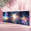 3pcs Elegant Galaxy Canvas Framed 50x70cm- High Quality Print 100% Australian Made Wall Canvas Ready to Hang
