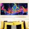 3pcs Strange Place (4), Wall Art Set Canvas Framed 50x70cm - High Quality Print 100% Australian Made Wall Canvas Ready to Hang - Image 3