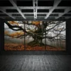 3pcs A Huge Tree Autumn Long Branches Wall Art Set Canvas Framed 40x60cm - High Quality Print 100% Australian Made Wall Canvas Ready to Hang - Image 2