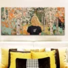 3pcs Spring forest Nature Trees Wall Art Set Canvas Framed 40x60cm - High Quality Print 100% Australian Made Wall Canvas Ready to Hang - Image 2