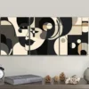 3pcs Cubist painting Wall Art Set Canvas Framed 40x60cm - High Quality Print 100% Australian Made Wall Canvas Ready to Hang - Image 3