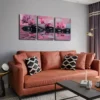 3pcs Water, Pebbles, Orchids, Wall Art Set Canvas Framed 40x60cm - High Quality Print 100% Australian Made Wall Canvas Ready to Hang - Image 3