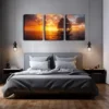 3pcs Vibrant Seascape Painting Wall Art Set Canvas Framed 40x60cm - High Quality Print 100% Australian Made Wall Canvas Ready to Hang - Image 2