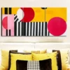 3pcs Luxurious, Line Collages Wall Art Set Canvas Framed 40x60cm - High Quality Print 100% Australian Made Wall Canvas Ready to Hang - Image 2
