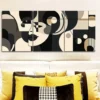 3pcs Cubist painting Wall Art Set Canvas Framed 40x60cm - High Quality Print 100% Australian Made Wall Canvas Ready to Hang - Image 2