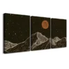 3pcs Modern Line Art Canvas Framed 50x70cm- High Quality Print 100% Australian Made Wall Canvas Ready to Hang - Image 3