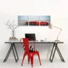 3pcs Red Sports Car Modern Motion Blur Wall Art Set Canvas Framed 40x60cm - High Quality Print 100% Australian Made Wall Canvas Ready to Hang - Image 2