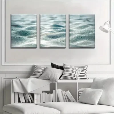 3pcs Beach Canvas Framed 50x70cm- High Quality Print 100% Australian Made Wall Canvas Ready to Hang