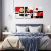 3pcs Triple Frame Creative  Wall Art Set Canvas Framed 50x70cm - High Quality Print 100% Australian Made Wall Canvas Ready to Hang - Image 3