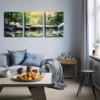 3pcs float and play on the water butterfly Wall Art Set Canvas Framed 40x60cm - High Quality Print 100% Australian Made Wall Canvas Ready to Hang - Image 2