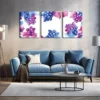 3pcs The Grape Figurative Style Wall Art Set Canvas Framed 50x70cm - High Quality Print 100% Australian Made Wall Canvas Ready to Hang - Image 3