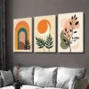 3pcs Boho Rainbow, Sun, And Leaf Modern Abstrac Wall Art Set Canvas Framed 40x60cm - High Quality Print 100% Australian Made Wall Canvas Ready to Hang - Image 3