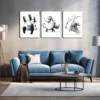 3pcs Abstract Striped Wall Art Set Canvas Framed 40x60cm - High Quality Print 100% Australian Made Wall Canvas Ready to Hang