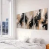 3pcs Abstract Canvas Wall Art Set Canvas Framed 50x70cm - High Quality Print 100% Australian Made Wall Canvas Ready to Hang - Image 3