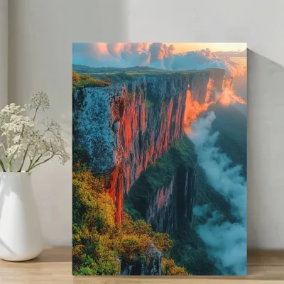 Chapada dos Veadeiros National Park Brazil Wall Art Canvas Framed 40x60