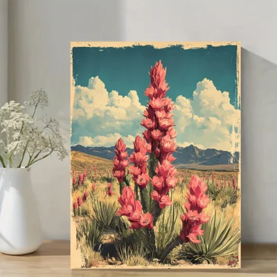 Western Big Bend National Park Wall Art Canvas Framed 40x60