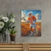 Vibrant Action-Packed Sports Wall Art Canvas Framed 40x60 - Image 2