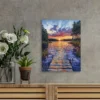 Lake Greenwood South Carolina Wall Art Canvas Framed 40x60 - Image 2
