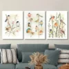 3pcs Vibrant Classic Modern Wall Art Set Canvas Framed 50x70cm - High Quality Print 100% Australian Made Wall Canvas Ready to Hang - Image 2