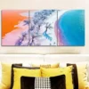3pcs Winter Beach, Luxurious Wall Art Set Canvas Framed 50x70cm - High Quality Print 100% Australian Made Wall Canvas Ready to Hang - Image 3