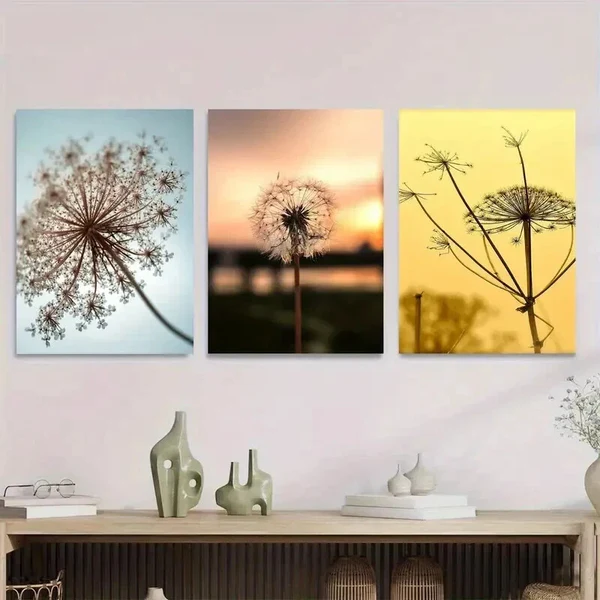 3pcs Vibrant Sunset & Golden Hour Scenes Wall Art Set Canvas Framed 40x60cm – High Quality Print 100% Australian Made Wall Canvas Ready to Hang