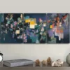 3pcs The painting in camouflage Wall Art Set Canvas Framed 50x70cm - High Quality Print 100% Australian Made Wall Canvas Ready to Hang - Image 3