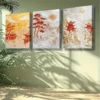 3pcs Chinese Traditional Pavilion Wall Art Set Canvas Framed 50x70cm - High Quality Print 100% Australian Made Wall Canvas Ready to Hang - Image 2