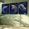 3pcs Shrimp, dream Wall Art Set Canvas Framed 40x60cm -High Quality Print 100% Australian Made Wall Canvas Ready to Hang - Image 2