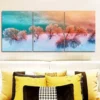 3pcs Winter Beach Triptych Wall Art Set Canvas Framed 50x70cm - High Quality Print 100% Australian Made Wall Canvas Ready to Hang - Image 2
