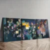 3pcs The painting in camouflage Wall Art Set Canvas Framed 50x70cm - High Quality Print 100% Australian Made Wall Canvas Ready to Hang