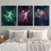 3pcs Soccer Tennis And Basketball Drawing Wall Art Set Canvas Framed 40x60cm - High Quality Print 100% Australian Made Wall Canvas Ready to Hang - Image 3