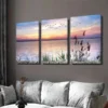 3pcs Beautiful Sunset Lake Serene Water & Ducks Wall Art Set Canvas Framed 40x60cm - High Quality Print 100% Australian Made Wall Canvas Ready to Hang - Image 3