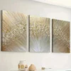 3pcs Golden Abstract Light Line Decor Wall Art Set Canvas Framed 40x60cm - High Quality Print 100% Australian Made Wall Canvas Ready to Hang - Image 2